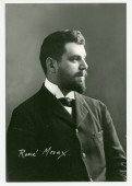 Photographie de René Morax (avec sa signature) par de Jongh