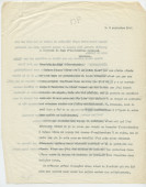 Lettre (avec brouillon) adressée par Paderewski au Juge d'instruction cantonal, à Lausanne, à propos de «l'affaire Simone Giron», de Riond-Bosson le 8 septembre 1940 (pages 5-6)