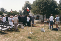 Reportage photographique de la translation de la dépouille mortelle de Paderewski du cimetière national d'Arlington à la cathédrale Saint-Jean de Varsovie, au début de l'été 1992