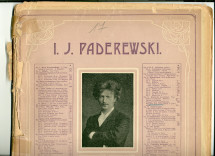 Partition du «Concerto pour piano en la mineur» op. 17 de Paderewski – réduction pour 2 pianos (à 4 mains) (Ed. Bote & G. Bock, Berlin, 1912 [?])